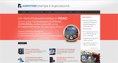 Desktop Screenshot of duplicazioneprofessionale.it